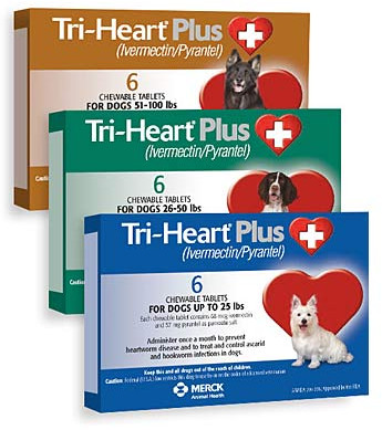TRI-HEART® PLUS CHEWABLE TABLETS 