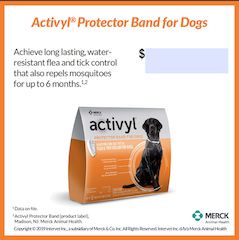 ACTIVYL® Protector Band for Dogs | Merck Animal Health USA