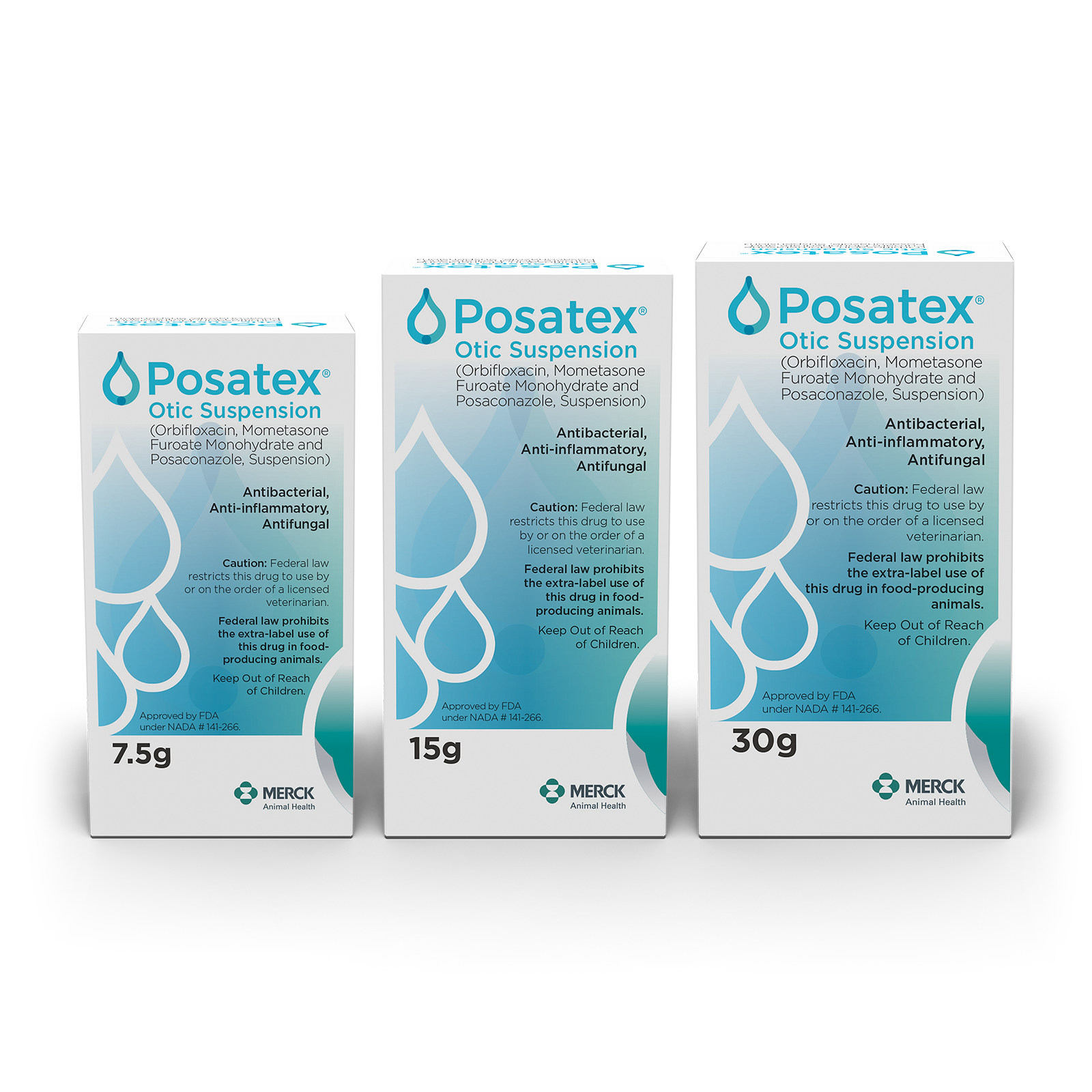 POSATEX® Otic Suspension Merck Animal Health USA