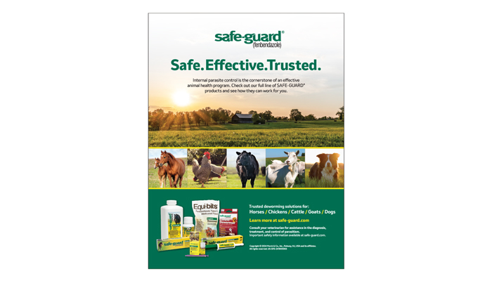 Safe-Guard Multi-Species Print Ads