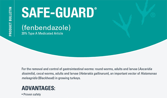 SAFE-GUARD® For Poultry | Merck Animal Health USA