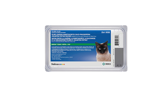 NOBIVAC® Feline 1-HCPCh+ FeLV | Merck Animal Health USA