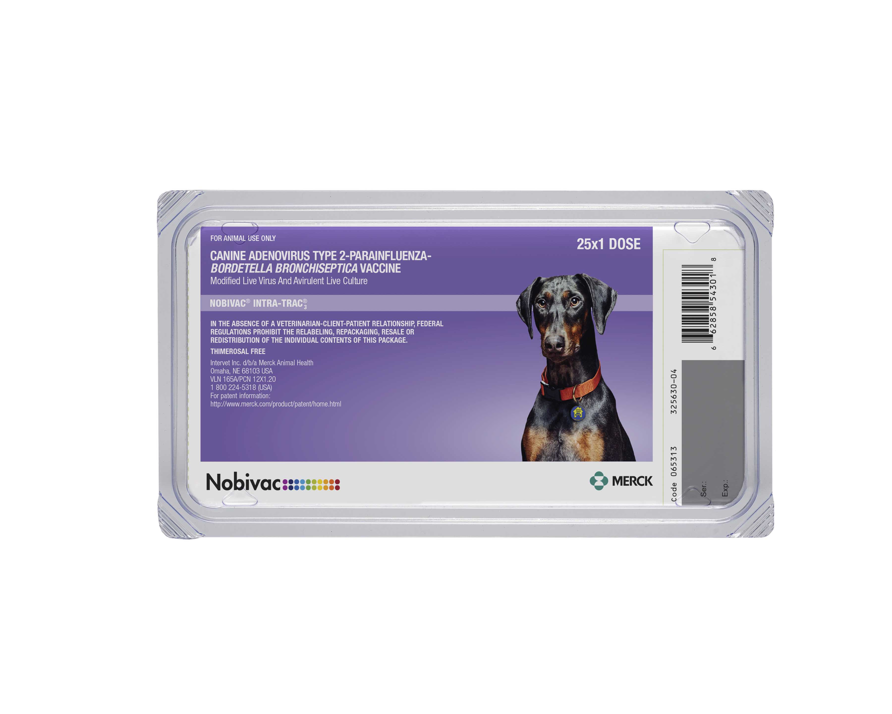 NOBIVAC® INTRA-TRAC®³ | Merck Animal Health USA