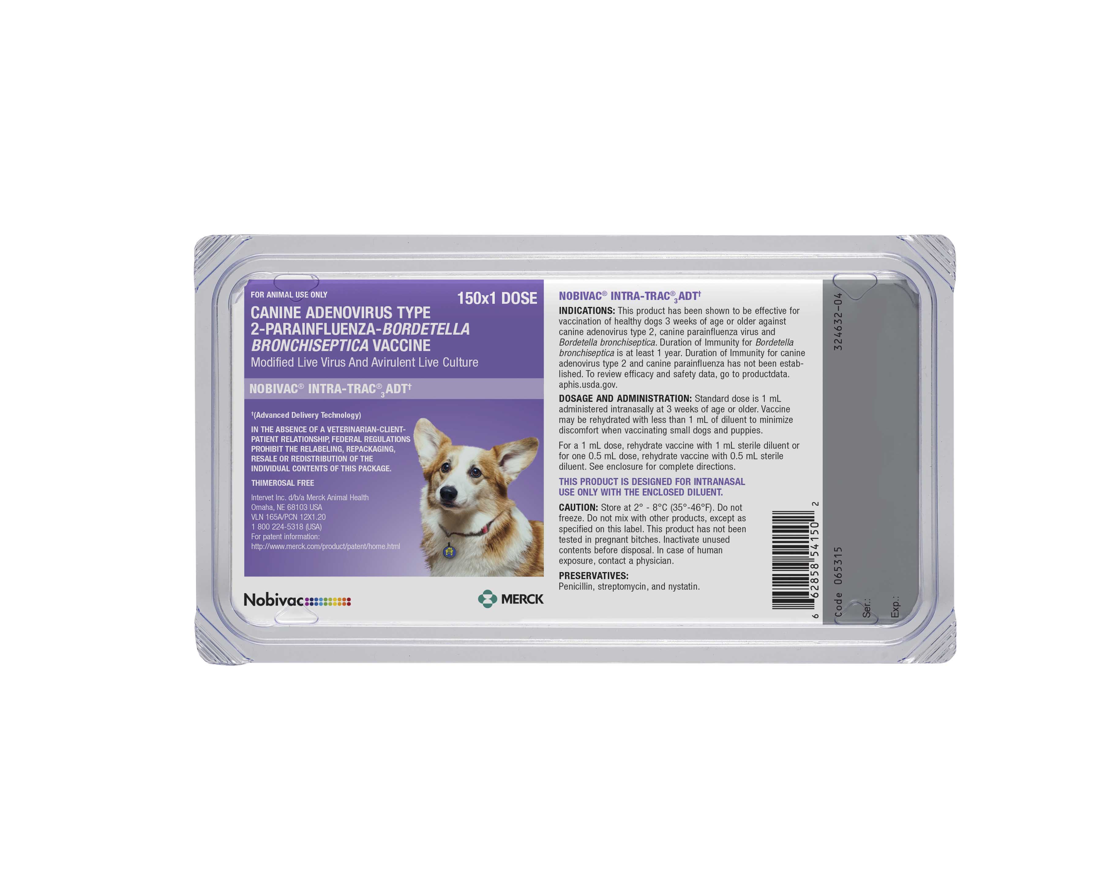 NOBIVAC® INTRA-TRAC®³ ADT | Merck Animal Health USA