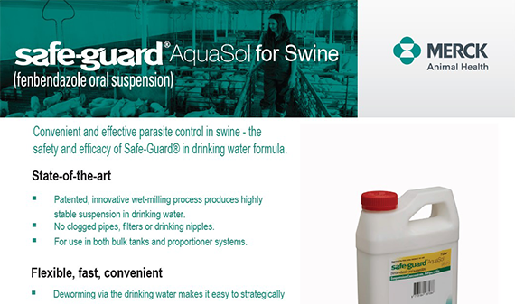 SAFE-GUARD® (fenbendazole Oral Suspension) AQUASOL | Merck Animal ...