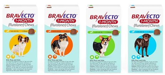 Bravecto fluralaner chews best sale