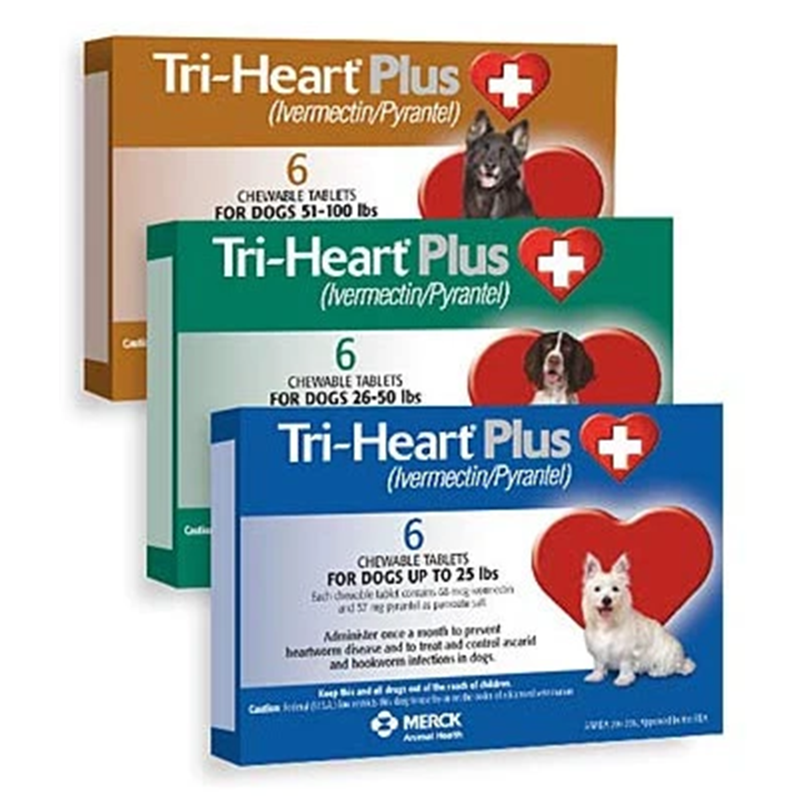 TRI-HEART® PLUS (ivermectin/pyrantel) CHEWABLE TABLETS